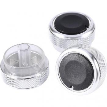 3pcs Set of Aluminum Alloy AC Knobs for Ford Focus