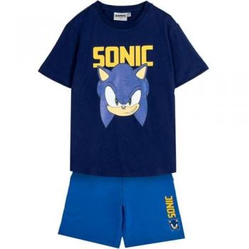Ropa Nocturna Sonic Azul Marino y Azul Niño 80663