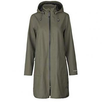 Giacca Verde Scuro Rain128 di ILSE JACOBSEN