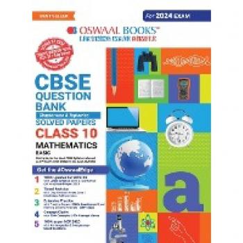 Oswaal CBSE Class 10 Mathematics Basic Question Bank 2023-24 Book