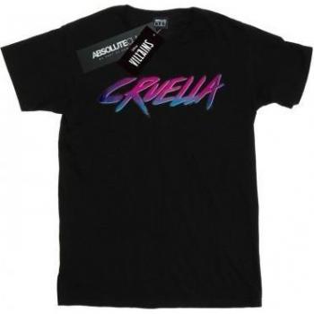 Tee-shirt jeune Disney noir