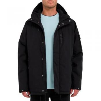 Veste à capuche volumineuse Volcom Stoke Stone II – Noir – M – Hommes