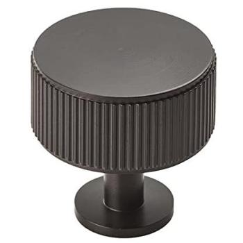 Black Matte 35 mm Radio Cupboard Door Handle