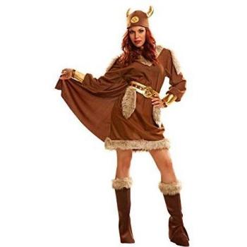Costume di Mom in Stile Vichingo