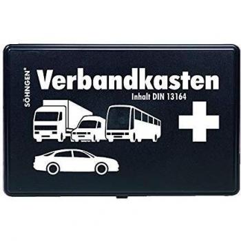 Söhngen KFZ-Verbandkasten KU schwarz DIN 13164