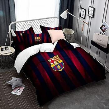 Edredón Equipo Barcelona Microfibra con Almohadas