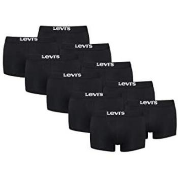 Boxer Levi's Nero in Cotone Organico (Set di 2, Taglia S)