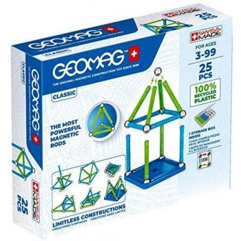 Geomag Classic-25 Pezzi-Linea Green
