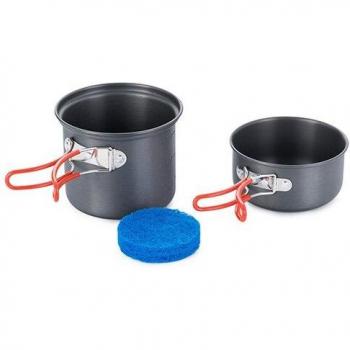 Kompakte Camping Schüssel und Topf Set