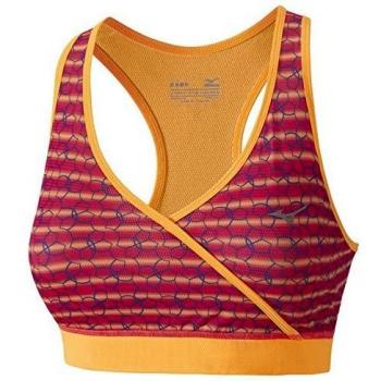 Mizuno Multi Kemari Bra Deportivo, Mujer, Rosa (Diva Pink / Orange Pop), M