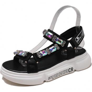 Sandalias de ocio para mujer con cuña