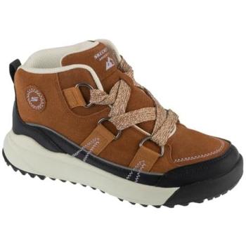 SKECHERS Stivaletto stringato 'YANA' marrone chiaro / nero / bianco