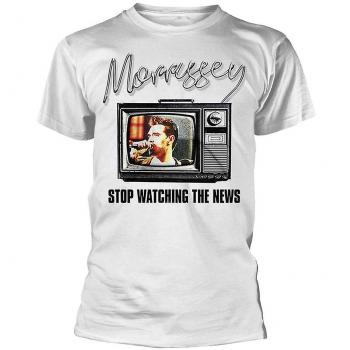 T-shirt unisexe Morrissey : arrêtez de regarder les nouvelles
