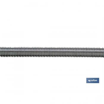 Sbarra filettata M‑12 DIN 975 C 4,8 con rivestimento zincato