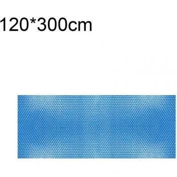Lona protectora azul para piscina