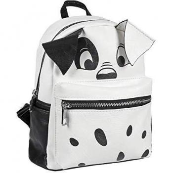 Cerdá Sac à dos Disney 101 Dalmatiens, 25 cm, Blanc