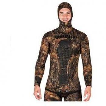 Mares Unterwasser-Angler Jacke: U‑Boot Edition, Squadra Bwn 50 Open Cell, Gr. 3