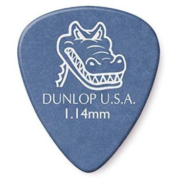 Jim Dunlop Plectres Gator Grip 1,14 mm