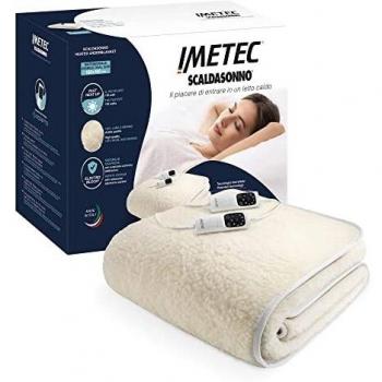 Imetec WarmWave Electric Blanket (Yellow & White)