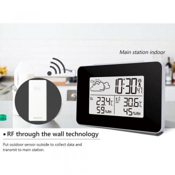 Weather Forecast Alarm Clock with Humidity Sensor