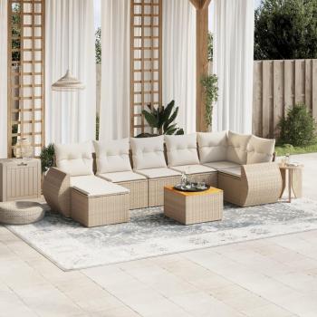 Colección Maison Exclusive Sofás de Exterior 8 piezas
