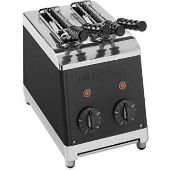 Grille-pain Milantoast 2 Pinces 220-240V Noir