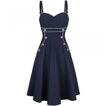 Abito media lunghezza Rockabilly Voodoo Vixen