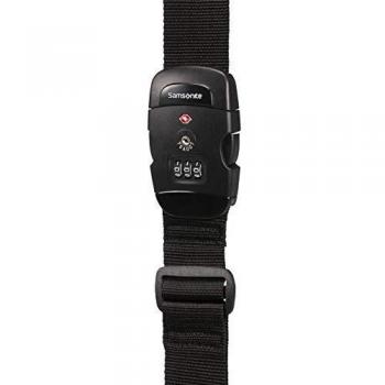 Sangle à bagages avec verrou TSA noir Samsonite