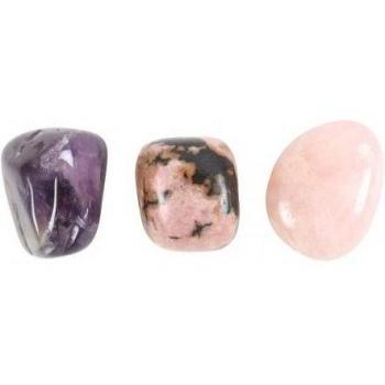 Unique Vibes Love & Healing Crystal Collection (3 Pieces)