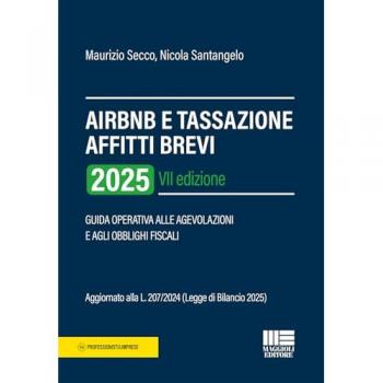 AirBnB e tassazione affitti brevi 2025. Guida operativa alle agev...