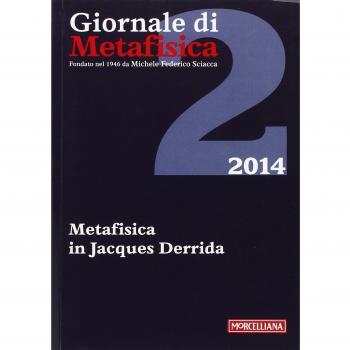 Giornale di metafisica. Metafisica in Jacques Derrida
