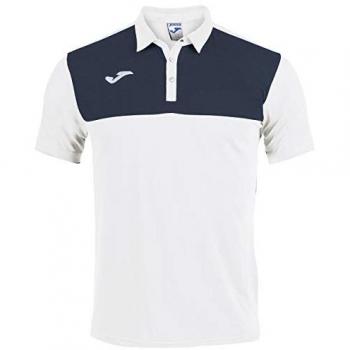 Polo Joma Winner blanco manga corta para hombre