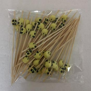 Palillos de Dientes de Bambú para Frutas y Cócteles