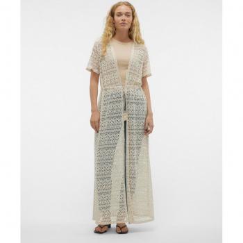 Kimono de mujer Vero Moda de manga corta y tejido de crochet