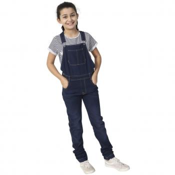 Youth Blue Overalls – Libby Indigo Edition