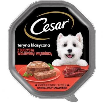 CESAR 150 g Rindfleisch-Leber Menü für Hunde
