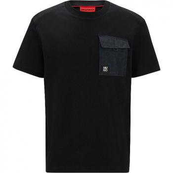 T-Shirt mit Label-Patch Modell 'Dabieno'