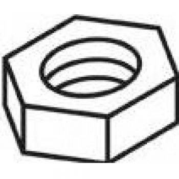 Trend Full Hex M4 Nut Silver