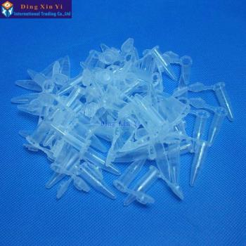 Tube centrifugeuse en PP 0,5 ml avec couvercle – 1 000 unités par lot