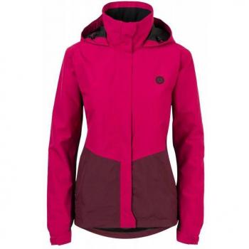 Agu Section Wasserdichte Jacke für Frauen Mittelrosa