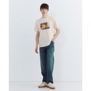 Pantalon Carhartt WIP Bleu à Double Genou