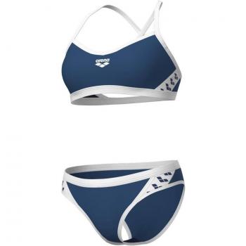 Cross-Back Solid Swimsuit – Arena Icons