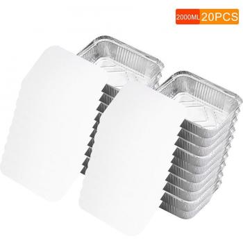 Vaso de Cocción Aluminio 750 ml con Tapa