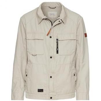 Camel Active Jacke mit Umlegekragen und Brusttaschen – Herren, Offwhite, 52