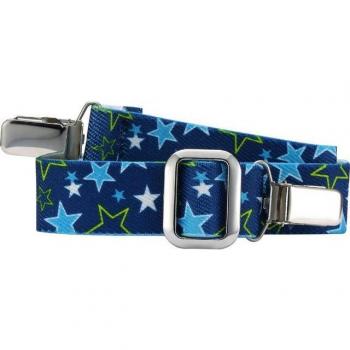 Écharpe Élastique PlayShoes – Clip Étincelant – Bleu Junior – 116‑140 cm