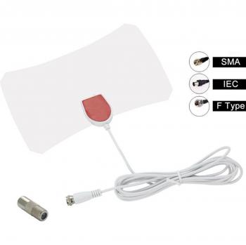 50 Mile Range Indoor HD Digital TV Antenna with 1080P Support