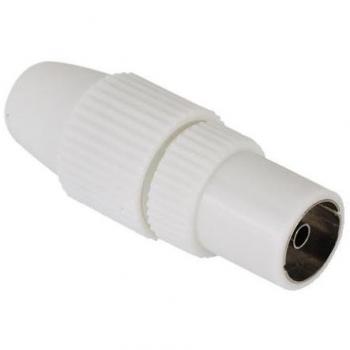 Antenna Jack Coaxial Hama con Conector Femenino y Mecanismo de Sujeción