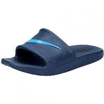 Zapatillas Nike Kawa Shower para niños, Midnight Navy/Laser Blue, Talla 32