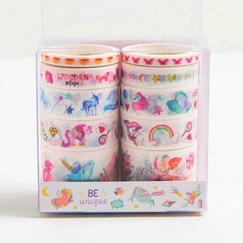 Stickers Sakura de Papelaria: 10 Unidades