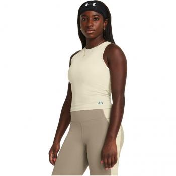 T-shirt sans manches Under Armour Rush Beige XS